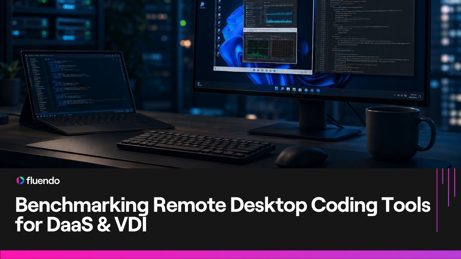 Benchmarking Remote Desktop Coding Tools for DaaS & VDI