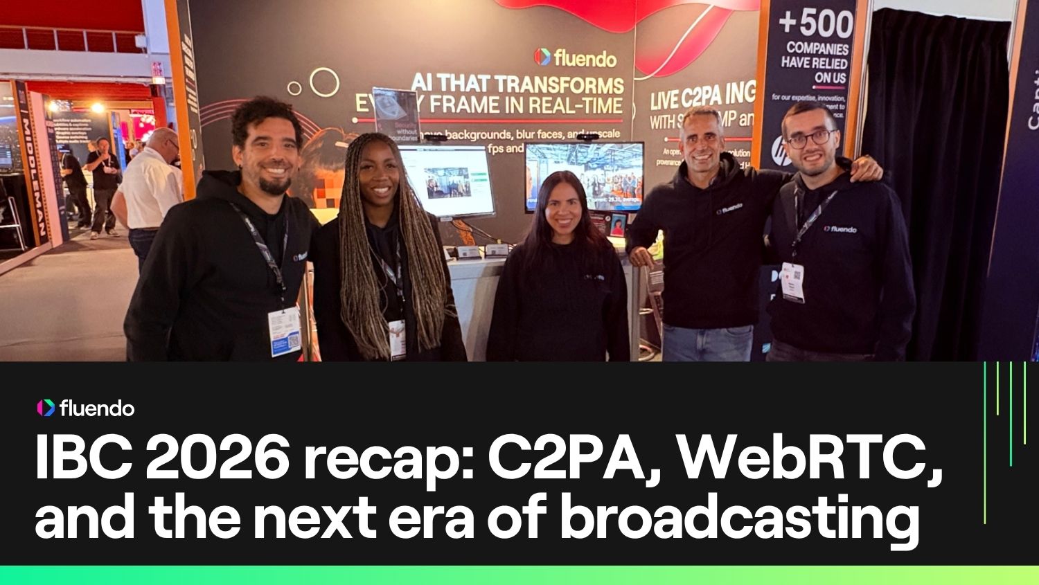IBC 2026 recap: C2PA, WebRTC, and the next era of broadcasting