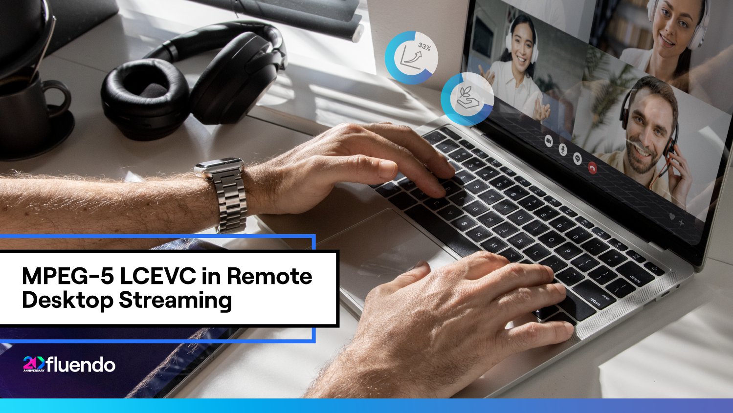 MPEG-5 LCEVC in remote desktop streaming