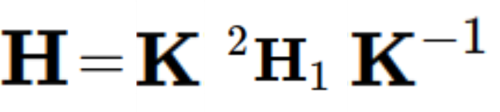 Equation 2. Homography Matrix formula to relate two different image scenes taken with the same camera.