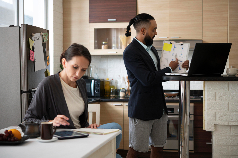 Zero-trust visual privacy in remote work